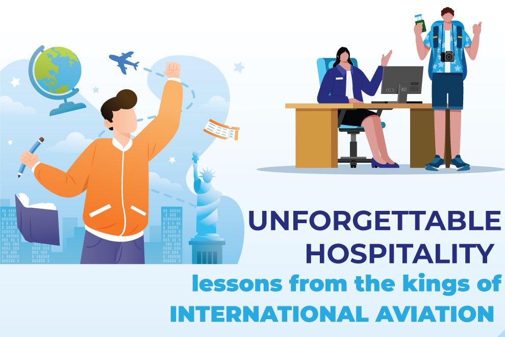 Unforgettable hospitality lessons from the kings of international aviation